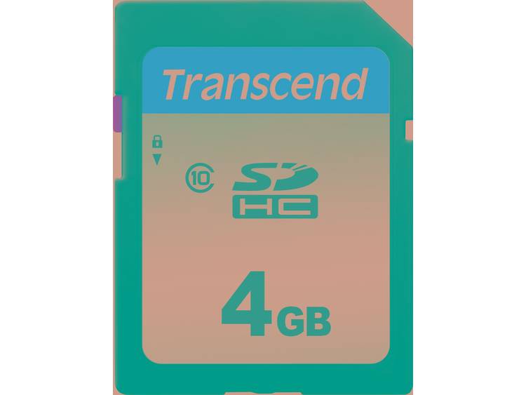 Transcend Premium 300S SDHC-kaart 4 GB Class 10, UHS-I, UHS-Class 1