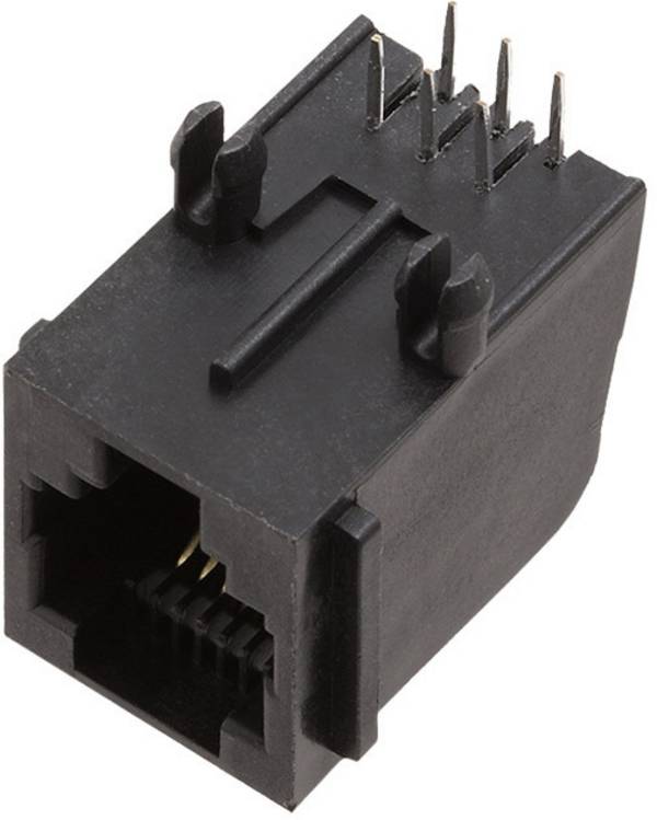 encitech RJJU-66-147-E7V-010 RJ12-connector 3257-0010-05 Bus, inbouw horizontaal Aantal polen (sensoren) 6P6C Zwart 1 stuk(s)