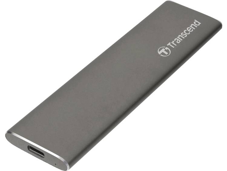 Transcend ESD250C 240 GB Externe SSD harde schijf (2.5 inch) USB-C Spacegrijs