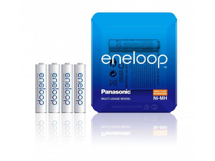 Panasonic Eneloop Pro Oplaadbare AAA Batterijen BK-4MCCE-4LE 750mAh 1x4