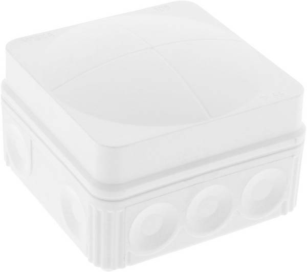 Wiska COMBI 108/5/W Aftakkast (l x b x h) 76 x 76 x 51 mm Wit IP66 1 stuk(s)