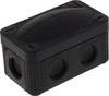Wiska COMBI 206/5 BK Aftakkast (l x b x h) 85 x 49 x 51 mm Zwart (RAL 9005) IP66/IP67 1 stuk(s)