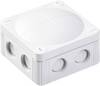 Wiska COMBI 308/5 Aftakkast (l x b x h) 85 x 85 x 51 mm Grijs-wit (RAL 7035) IP66/IP67 1 stuk(s)
