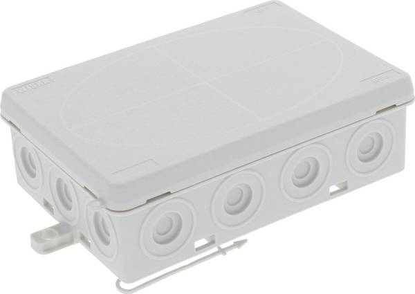 Wiska KA 016 LG Aftakkast (l x b x h) 125 x 86 x 41 mm Grijs-wit (RAL 7035) IP55 1 stuk(s)