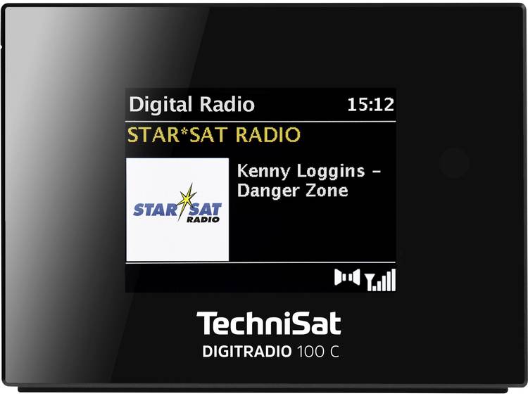 TechniSat DIGITRADIO 100 C DAB+ Radio-adapter Bluetooth, FM Zwart