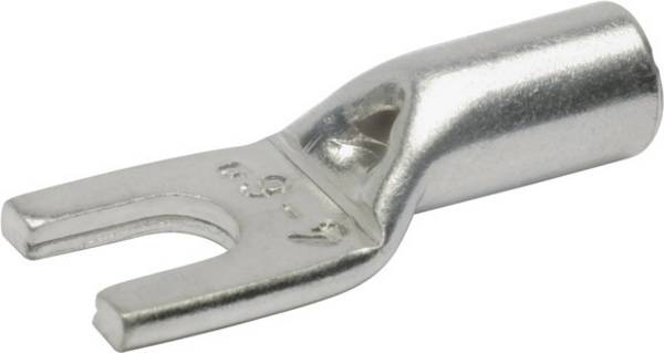Klauke 94C4 Vorkkabelschoen Voor flexibele aders 4 mm² Ongeïsoleerd Zilver 1 stuk(s) Single