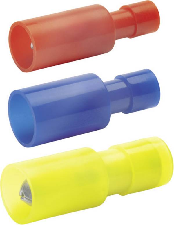 Klauke 1020V Ronde connector 0.5 mm² 1 mm² Stift-Ø: 4 mm Rood 1 stuk(s)