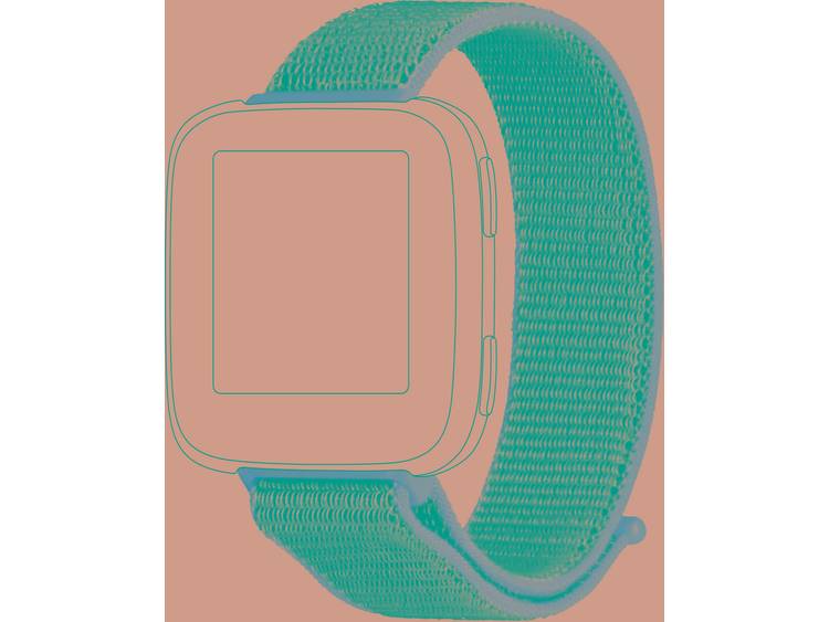 Topp fÃ¼r Fitbit Versa Reserve armband Roze, Grijs
