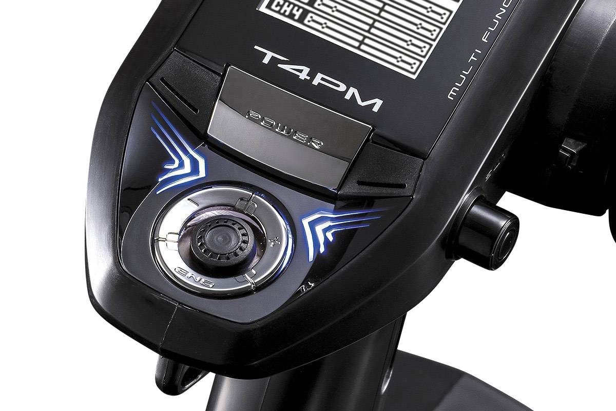 Futaba T4PM RC pistoolzender 2,4 GHz Aantal kanalen 4 Incl. ontvanger