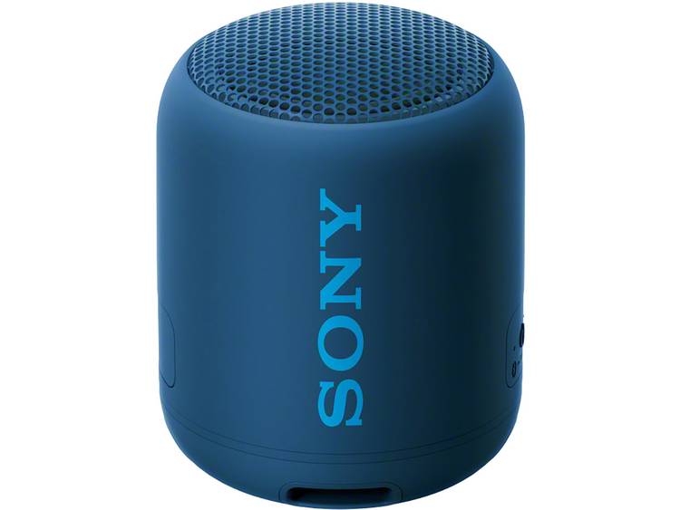 Sony SRS-XB12 Bluetooth luidspreker Outdoor, stofdicht, watervast Blauw