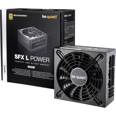BeQuiet SFX-L Power PC netvoeding 600 W SFX 80 Plus Gold