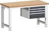 Bott 41003471.19V Werkbank (b x d) 1500 mm x 750 mm Lichtgrijs
