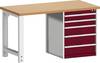 Bott 41003446.24V Werkbank (b x h x d) 1500 x 840 x 750 mm Lichtgrijs