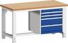 Bott 41003167.11V Werkbank (b x d) 1500 mm x 750 mm Lichtgrijs