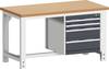 Bott 41003167.19V Werkbank (b x d) 1500 mm x 750 mm Lichtgrijs