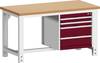 Bott 41003167.24V Werkbank (b x d) 1500 mm x 750 mm Lichtgrijs
