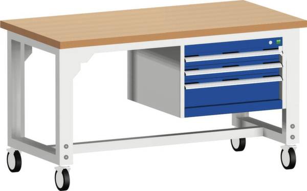 Bott 41003484.11V Werkbank (b x d) 1500 mm x 750 mm Lichtgrijs