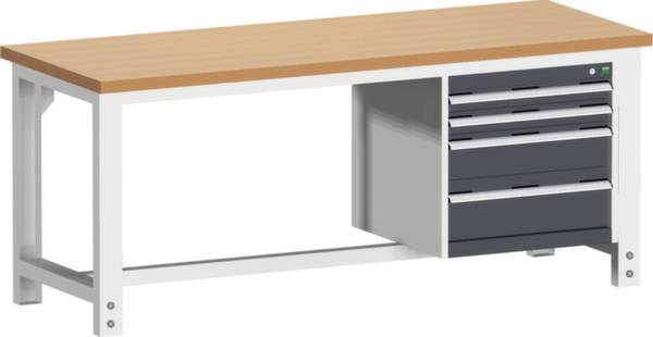 Bott 41003263.19V Werkbank (b x d) 2000 mm x 750 mm Lichtgrijs