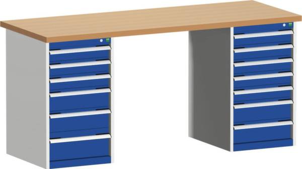 Bott 41003518.11V Werkbank (b x h x d) 2000 x 940 x 750 mm Lichtgrijs