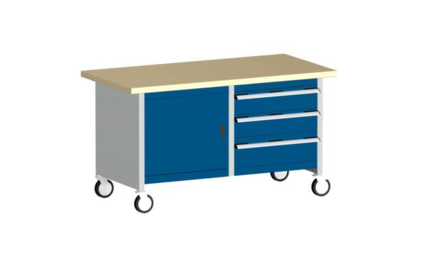 Bott 41002101.11V Kastwerkbank (b x h x d) 1500 x 840 x 750 mm Lichtgrijs