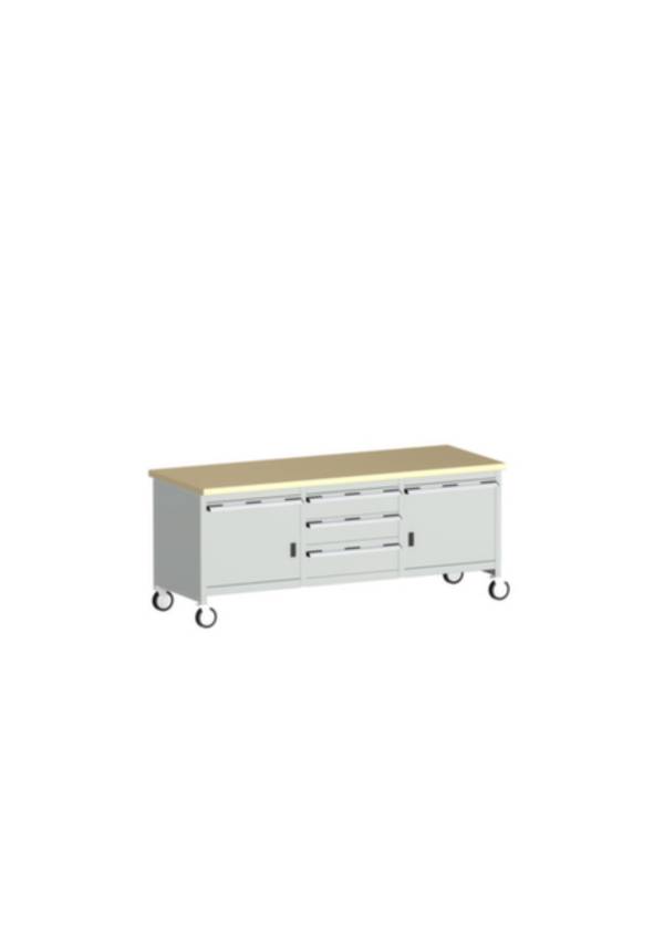 Bott 41002134.16V Kastwerkbank (b x h x d) 2000 x 840 x 750 mm Lichtgrijs