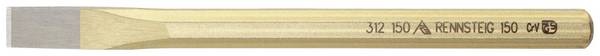 Rennsteig Werkzeuge Platte beitel 8kt 125 mm  312 125 0