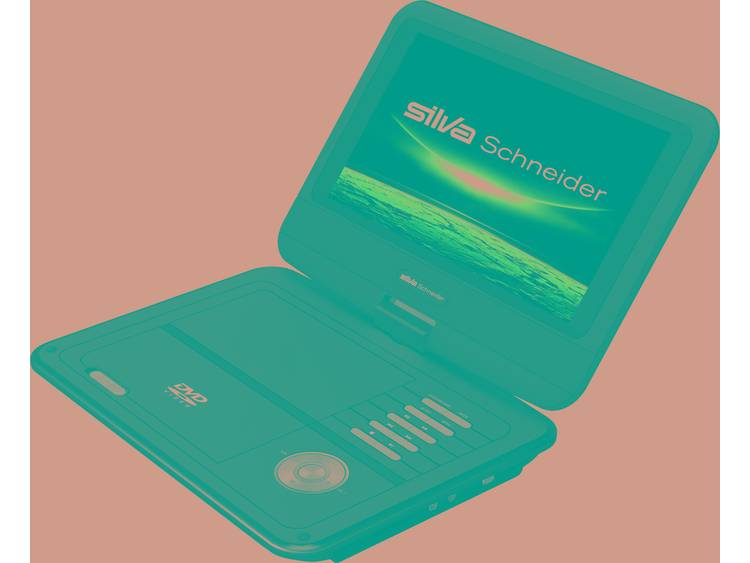 Silva Schneider DVD 926 USB Draagbare DVD-speler 23 cm 9 inch Incl. 12 V auto-aansluitkabel Zwart