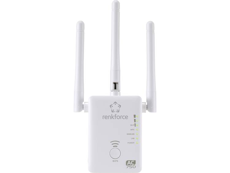 RENKFORCE AC750 dual-band WLAN-router-Repeater-AP