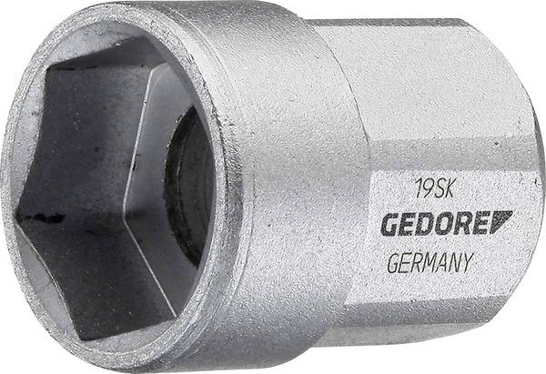 Gedore 19 SK 19 2225948 Dop (zeskant) Dopsleutelinzetstuk  19 mm  19 mm   1/2"