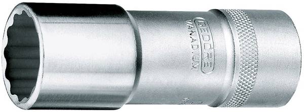 Gedore D 19 L 24 6140760 Dopsleutelinzetstuk Kogelkop 24 mm 1/2" 24 mm 1/2" (12,5 mm)