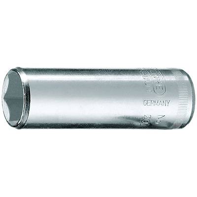 Een zilveren metalen steeksleutel waarop 'Germany' en cijfers zijn gegraveerd. Gebruikt voor schroefwerkzaamheden.