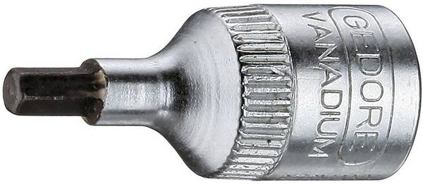 Gedore IN 20 2,5 1707736 Inbus Schroevendraaierdop Kogelkop 2.5 mm 1 1/4" 2.5 mm 1/4" (6,3 mm)