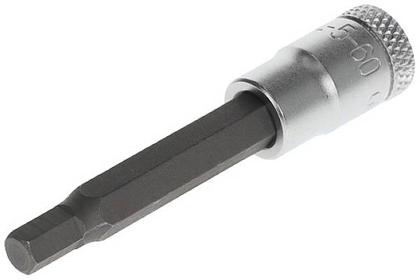 Gedore IN 20 L 5-60 1933272 Inbus Schroevendraaierdop  5 mm     1/4" (6,3 mm)