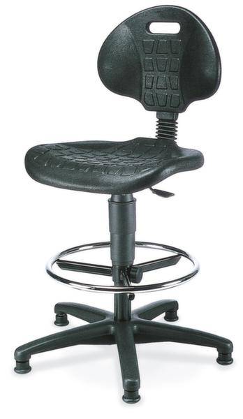 Topstar Werkplaatsstoel Polyurethaan schuim Topstar Arbeitsdrehstuhl Tec 20, mit Polyurethanschaum, Counter Traploos TS72220CU