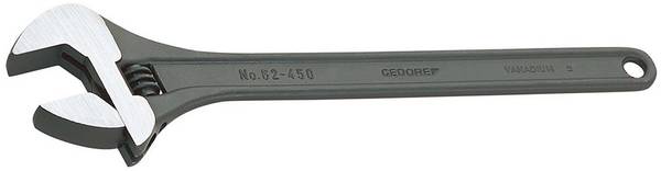 Gedore 6368510 62 P 18 Engelse sleutel  Sleutelbreedte (metrisch) 53 mm Sleutelbreedte (inch) 2 1/16"