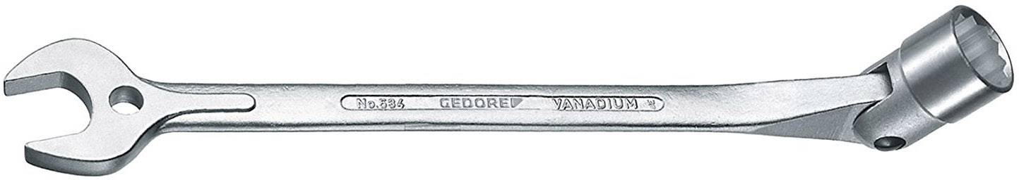 Gedore 6513030 534 18 Enkelvoudige steeksleutel Sleutelbreedte (metrisch) 18 mm