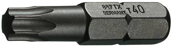 Gedore 6542210 687 TX T10 S-010 TX-bit Aandrijving: 1/4" (6,3 mm) Uitvoering: TX T 10 25 mm