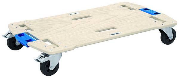 Gedore 3002713 1110 WMR 34 Transportroller Hout  Laadvermogen (max.): 200 kg 493 mm x 854 mm x 144 mm  Aantal rollers 4