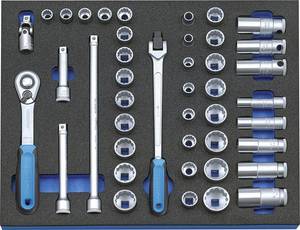 Conrad Gedore 2005 CT2-D 30 2016486 Dopsleutelset 3/8" (10 mm) 43-delig aanbieding