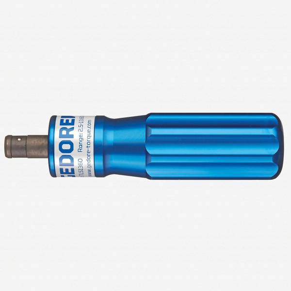 Gedore 755-05 Momentschroevendraaier Werkplaats 2.8 - 13.6 Nm DIN EN ISO 6789