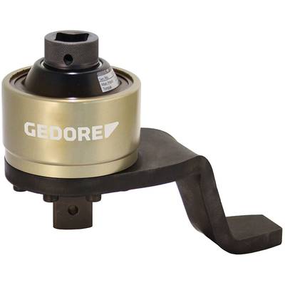Een momentvermenigvuldiger van Gedore met een stabiele metalen behuizing en bevestigingshoek, gebruikt voor verhoogde momenttoepassingen.