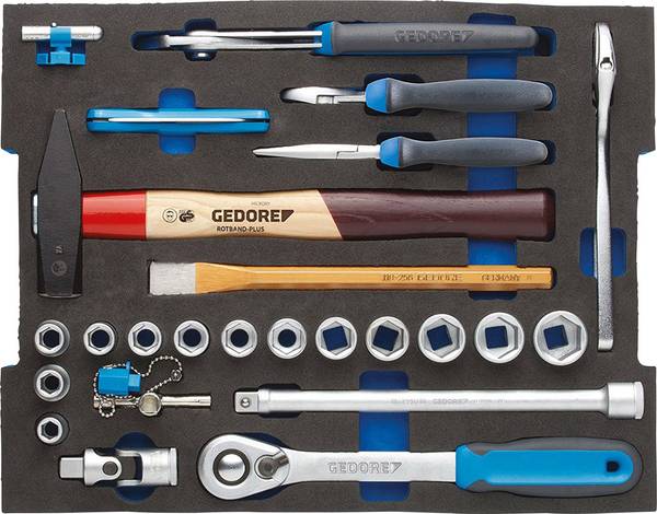 Gedore 1100 CT2-01 2936828 Gereedschapsset 26-delig