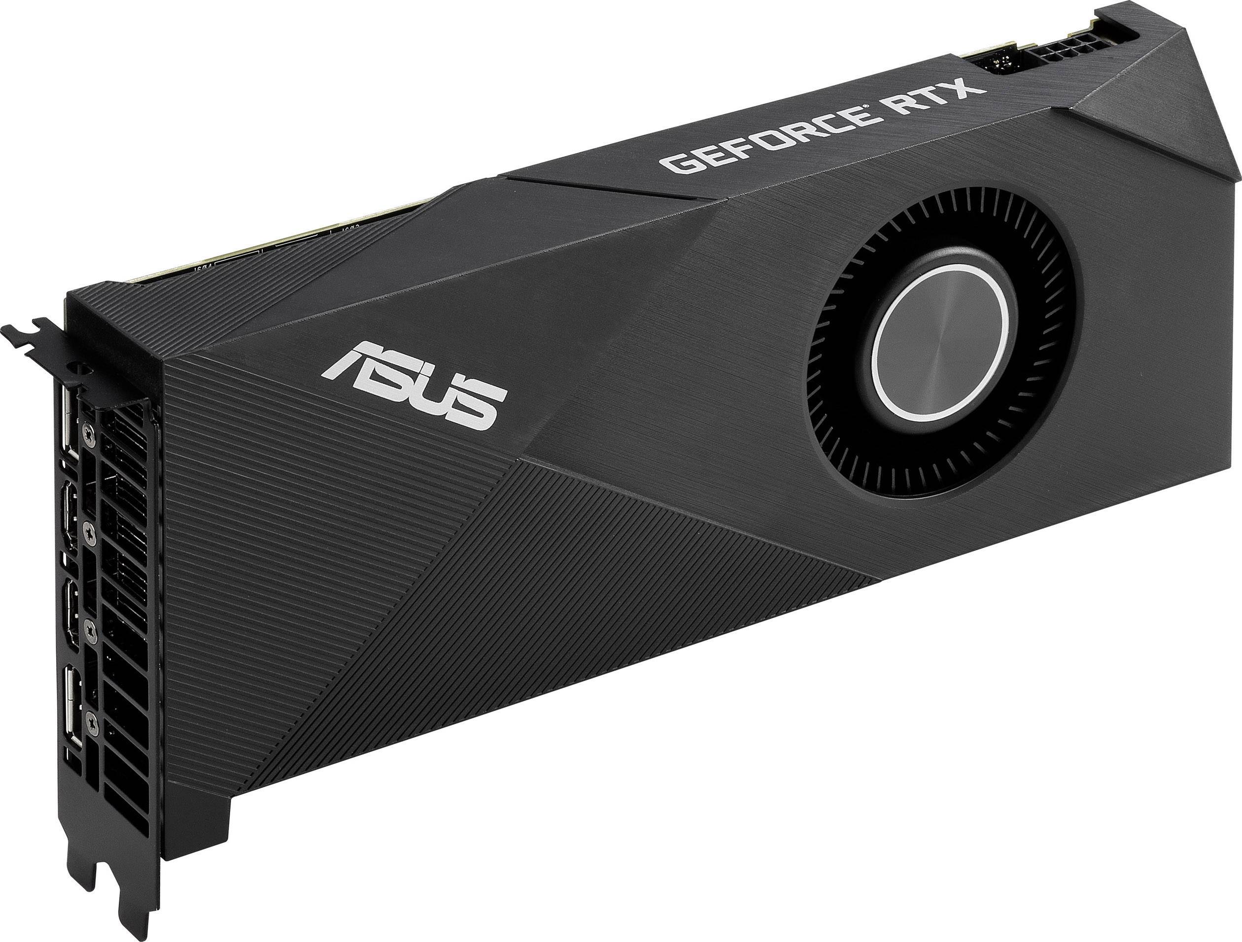 Asus Videokaart Nvidia GeForce RTX 2060 Turbo 6 GB GDDR6-RAM PCIe x16 ...