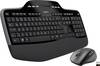Logitech MK710 Set met toetsenbord en muis Radiografisch Multimediatoetsen QWERTY, US-Engels Zwart