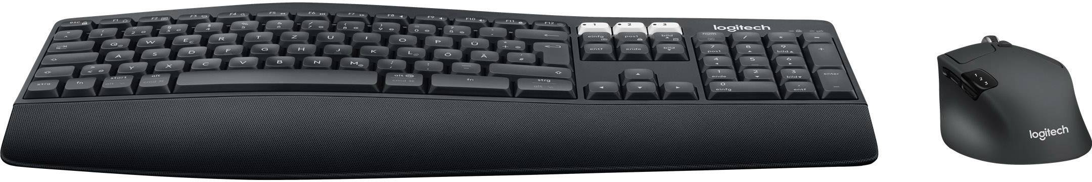 Logitech MK850 PERFORMANCE Set met toetsenbord en muis Bluetooth Polssteun QWERTY, Nederlands Zwart-2