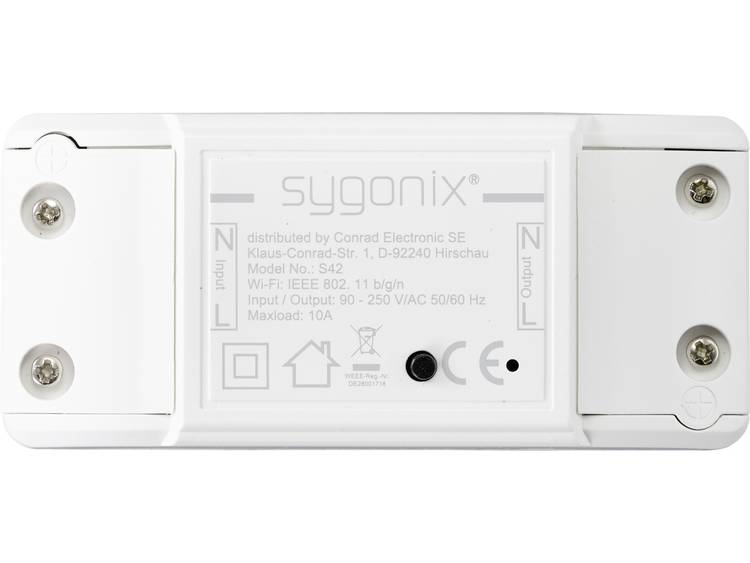 Sygonix SY-3822412 Wi-Fi Draadloze schakelaar Binnen 2300 W