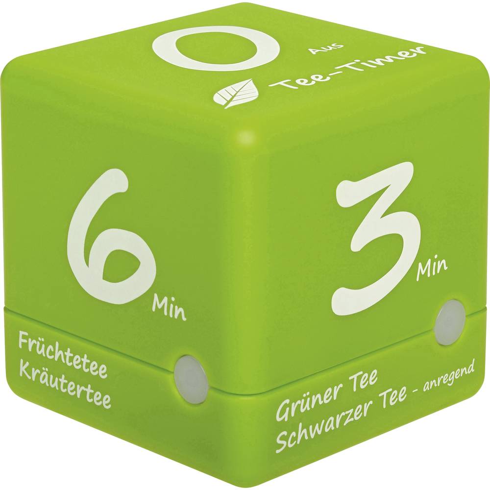 Image of TFA Dostmann Tee-Timer Cube Timer Verde digitale