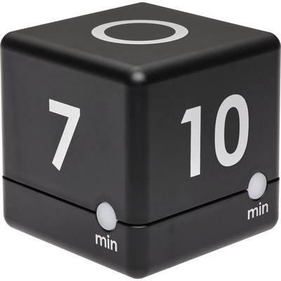 TFA Dostmann Timer Cube Timer Zwart Digitaal