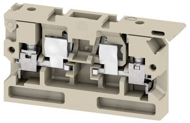 Weidmüller 0376960000 Zekering-serieklem Schroeven Beige, Geel 100 stuk(s) Piece