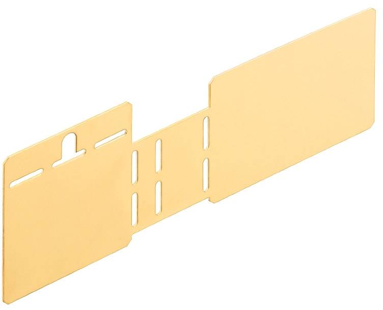 Weidmüller KLIPPON COPL 121209 1390970000 Aardingsplaat (l x b) 177 mm x 57.5 mm Messing Messing 1 stuk(s)